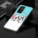 Gumový kryt Luminous na Huawei P40 -Headset Dog