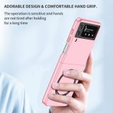 Plastový kryt Magsafe pro Samsung Galaxy Z Flip4 - Růžová