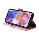 Peňeženkové kožené pouzdro BETOPNICE na Samsung Galaxy A23 5G - Růžová