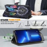 Peňeženkové 3D puzdro PAINTED pro Samsung Galaxy A04s - Barevný lapač snů