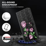 Peňeženkové 3D puzdro PAINTED pro Samsung Galaxy A04s - Růže