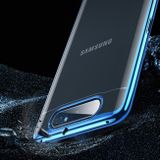 Gumový kryt na Samsung Galaxy A80 - Stříbrný