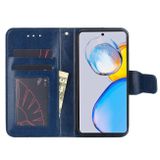 Peněženkové kožené pouzdro CRYSTAL pro Samsung Galaxy A04s - Královská modř