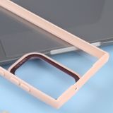 Gumový kryt HAWKEYE pro Samsung Galaxy S23 Ultra 5G - Růžová