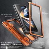 Kryt Machine Armor Shockproof Samsung Galaxy Z Fold4 - Oranžová