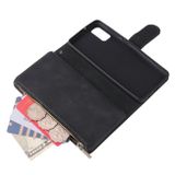 Peněženkové kožené pouzdro pro Samsung Galaxy A41- Peňaženka/Černá