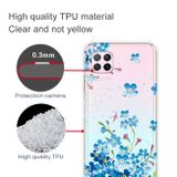 Gumový kryt na Huawei P40 Lite  - Shockproof Painted Transparent -Star Flower