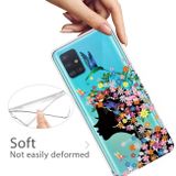 Gumový kryt na Samsung Galaxy A31 - Flower Girl
