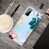 Gumový kryt TPU pro Samsung Galaxy A41 - Gem Flower
