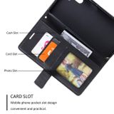 Peněženkové kožené pouzdro SPLICING pro Samsung Galaxy A14 4G/5G - Černá