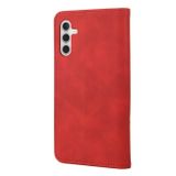 Peňeženkové kožené pouzdro SKIN FEEL pro Samsung Galaxy A54 5G – Červená