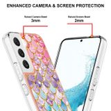 Gumový kryt IMD pro Samsung Galaxy S23 5G - Barevné šupiny