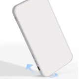 Pryžový kryt na Samsung Galaxy A22 Liquid Silicone - Bílá