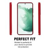 Gumový kryt GOOSPERY pro Samsung Galaxy S23 5G - Červená