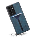 Gumový kryt DENIOR pro Samsung Galaxy S23 Ultra 5G - Modrá