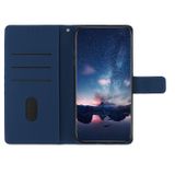 Peněženkové kožené pouzdro DIAMOND pro Samsung Galaxy A04s - Tmavě modrá