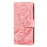 Peňeženkové kožené pouzdro TIGER pro Samsung Galaxy A54 5G – Růžová