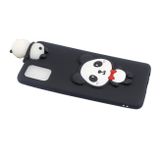 Gumový kryt 3D pro Samsung Galaxy A41 - Panda with Red Bow