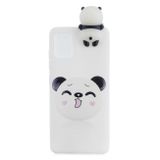 Gumový kryt 3D pro Samsung Galaxy A51 - Smiley Panda