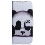 Peněženkové kožené pouzdro na Oppo A58 5G - Panda