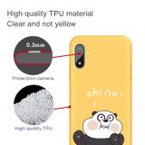 Gumový kryt pro Samsung Galaxy A10 - Yellow Panda