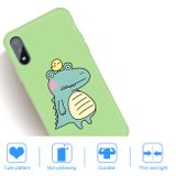 Gumový kryt pro Samsung Galaxy A10 - Green Crocodile Bird