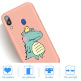 Gumový kryt na Samsung Galaxy A30 - Orange Crocodile Bird