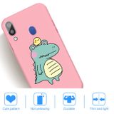 Gumový kryt na Samsung Galaxy  A30- Pink Crocodile Bird