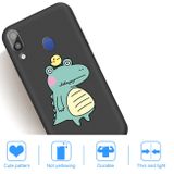 Gumový kryt na Samsung Galaxy A30 - Black Crocodile Bird