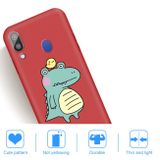 Gumový kryt na Samsung Galaxy A30 - Red Crocodile Bird