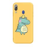 Gumový kryt na Samsung Galaxy A30 - Yellow Crocodile Bird