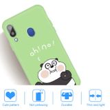 Gumový kryt na Samsung Galaxy A30 - Green Panda