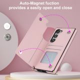 Gumový kryt ZIPPER pro Samsung Galaxy S23 5G - Růžová