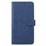 Peněženkové kožené pouzdro Leather pro Samsung Galaxy A24 - Modrá