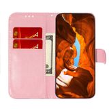 Peněženkové kožené pouzdro Colorful na Honor X8 5G/X6 - Růžová