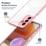 Gumový kryt 3in1 CLEAR pro Samsung Galaxy A14 4G/5G - Růžová