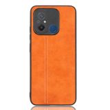 Gumový kryt SEWING pro Xiaomi Redmi 12C - Oranžová