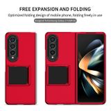 Plastový kryt Folding pro Samsung Galaxy Z Fold4 - Červená