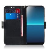 Peňaženkové kožené puzdro na Sony Xperia L4 - Angry Bear