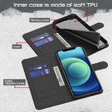 Peněženkové 3D pouzdro pro Samsung Galaxy A24 - Diagonal Black Flower