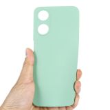 Pryžový kryt Pure Color na Oppo A58 5G - Zelená