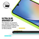Gumový kryt GOOSPERY pro Samsung Galaxy A34 5G - Fluorescenční zelená