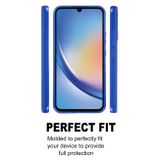 Gumový kryt GOOSPERY pro Samsung Galaxy A34 5G - Modrá