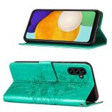 Peňeženkové 3D puzdro COLORED pro Samsung Galaxy A34 5G - Zelená