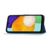 Peňeženkové 3D puzdro COLORED pro Samsung Galaxy A34 5G - Vlny a slunce