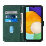 Peněženkové kožené pouzdro CROSSBODY pro Samsung Galaxy A34 5G - Tmavě zelená
