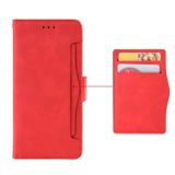 Peněženkové kožené pouzdro Calf Slots pro Samsung Galaxy A24 - Červená