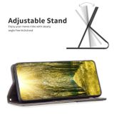 Peněženkové kožené pouzdro Prismatic pro Samsung Galaxy A24 - Šedá