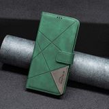 Peněženkové kožené pouzdro Rhombus pro Samsung Galaxy A24 - Zelená