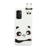 Gumový 3D kryt na Samsung Galaxy A34 5G - Plachá panda
